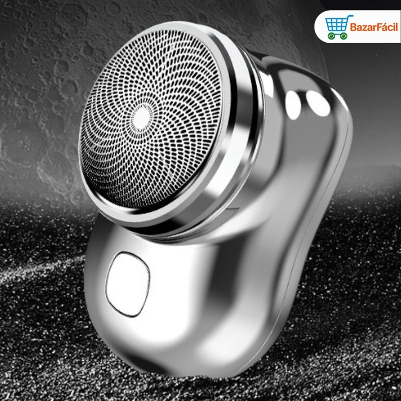 Destaque! Aparador de barba mini-portátil à prova d'água, modelo C, em super oferta!