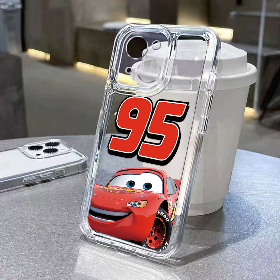 Softcase Samsung Relâmpago McQueen Para A15 A55 A54 A35 A05S A14 A34 A05 A03 S20 S21 S23 FE S24 S23 S25 ULTRA M53 M23 Ca
