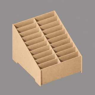 Organizador Suporte Para Celulares com 20 Compartimento Capinhas Loja Vitrine Asistencia Tecnica em MDF