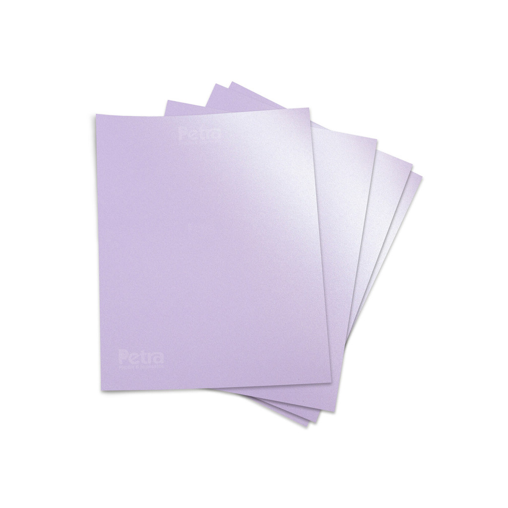 Papel Perolado Lilás - A4 180g/m² - 25 folhas