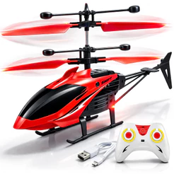 Helicóptero Controle Remoto Mini Drone Com Sensor Movimento Recarregavel USB Infantil Voador Kizumba
