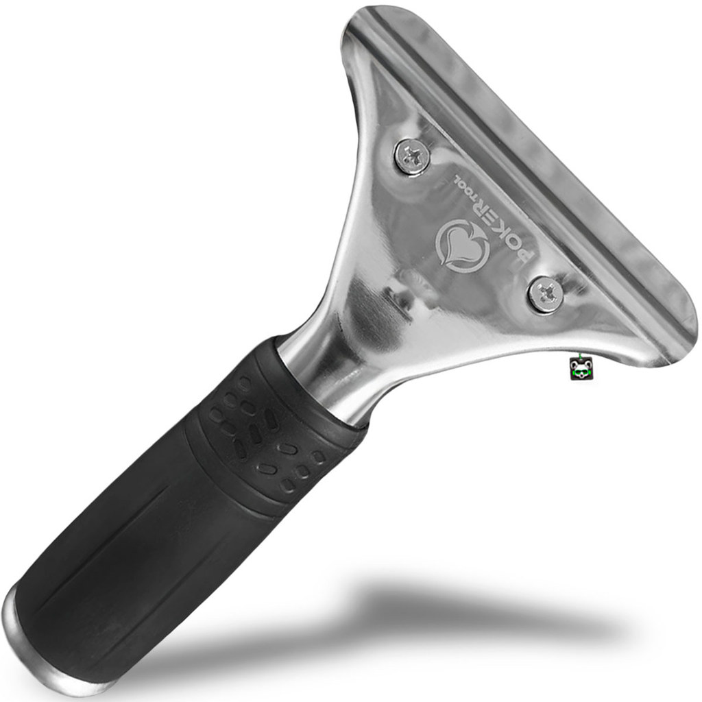 Rodinho Emborrachado C/ Trava Insulfilm Envelopamento Adesivo Rodo 15cm Poker Tool