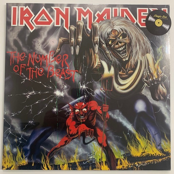 Disco Vinil Iron Maiden - The Number Of The Beast Lacrado Imp Argentina