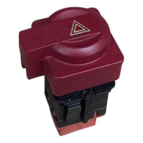 Botao Interruptor Pisca Alerta Citroen C4 Vtr 2007 2010 Vermelho