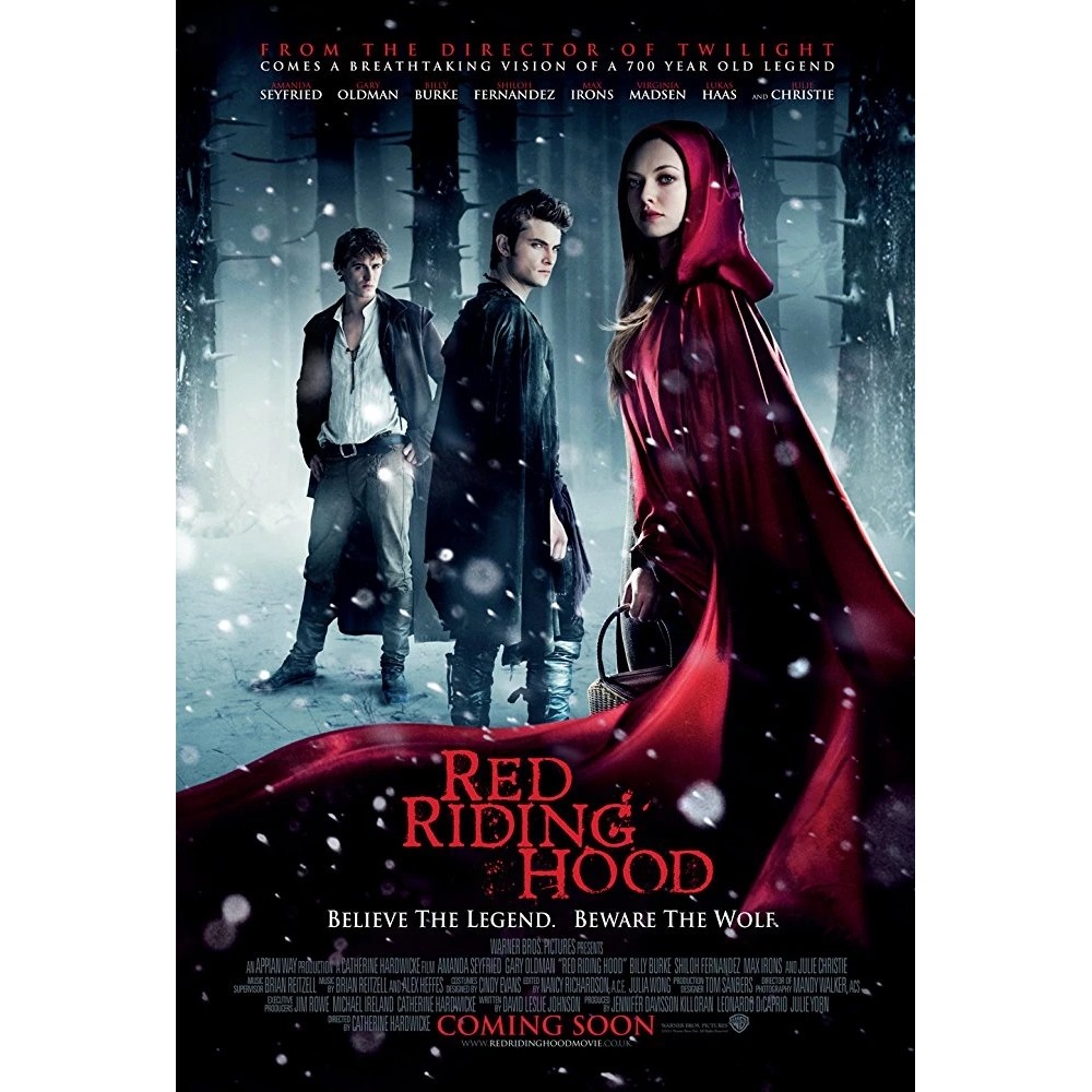 DVD A Garota da Capa Vermelha direção Catherine Hardwicke