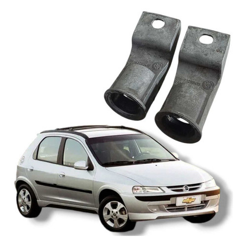 Par Suporte Radiador Chevrolet Celta 1.0 2000