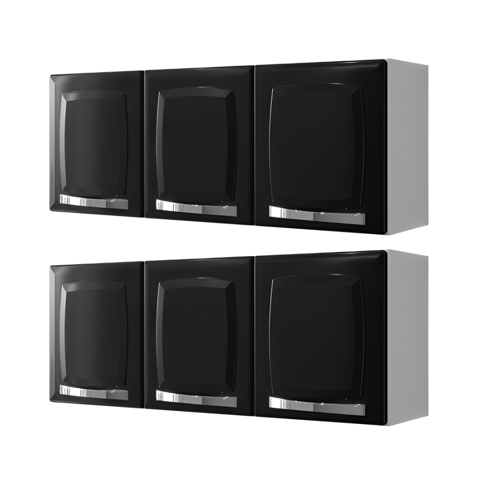 Kit com 2 Armários de Aço Itatiaia para Parede – Linha Rose, Ideal para Cozinha ou Lavanderia