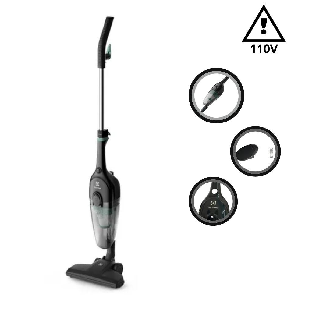 Aspirador de Pó Electrolux 1100W 2 em 1 Preto (STK12) - 110V