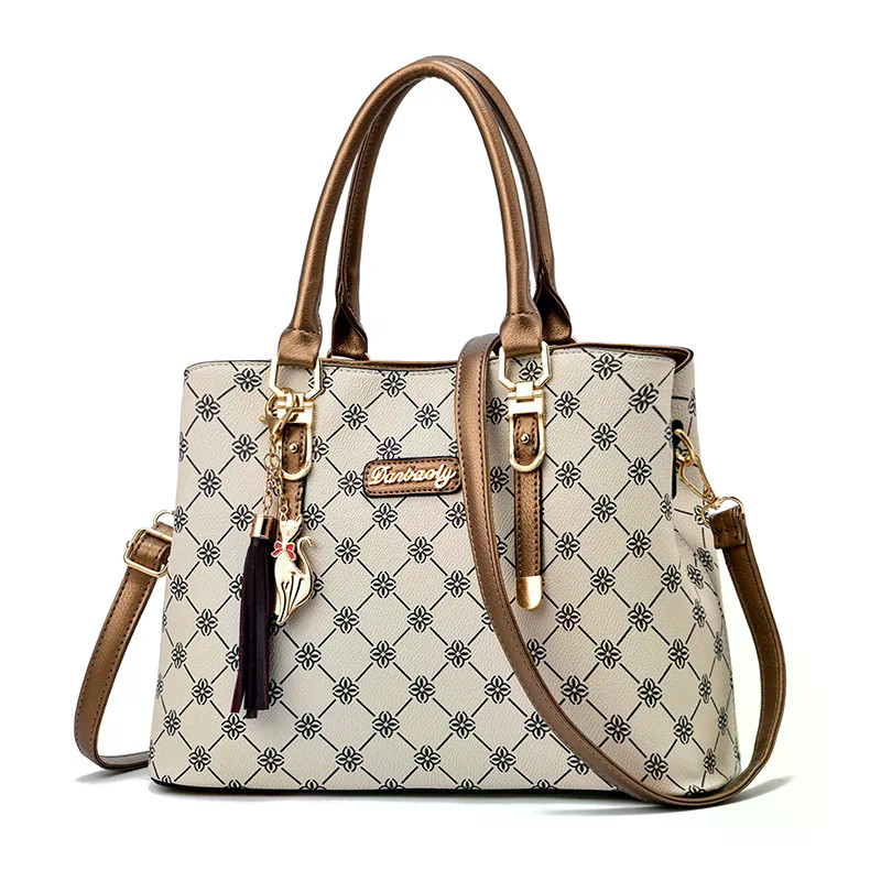 Alta Qualidade Impressão Couro Ombro Crossbody Sacos Para As Mulheres 2026 Bolsas De Luxo Elegante Tote Mensageiro Sac A