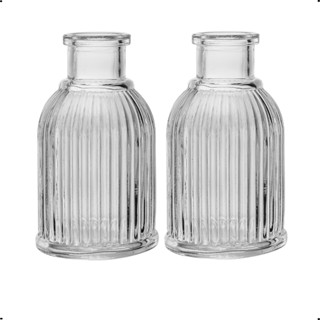 Conjunto 2 Vasos Decorativos Vidro Lines 9,5 cm Elegancia Resistente para  plantas  decorar festas em Oferta na Shopee