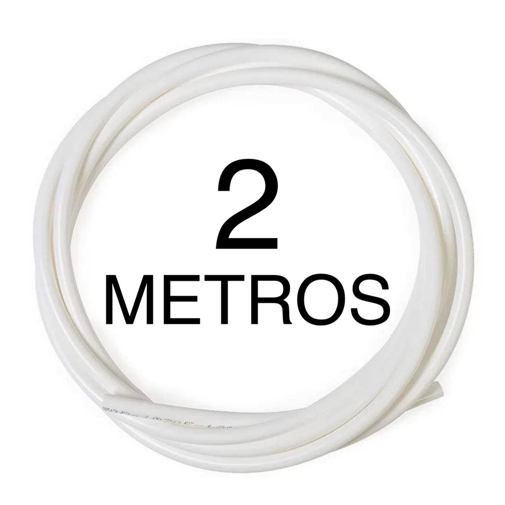 Mangueira Para Filtro Purificador Bebedouro 1/4 - 2 Metros (Branca) em Oferta na Shopee
