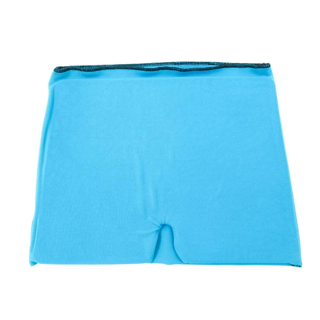 Touca Faixa Termica Elastica Dor De Cabeça Alivio Enxaqueca Quente e Frio Cor:Azul