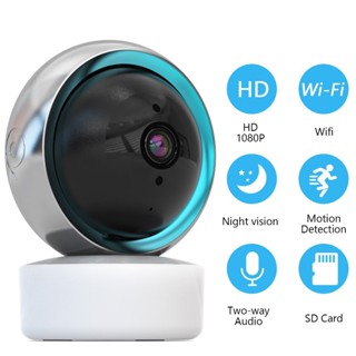 1080P Câmera IP WiFi Vigilância Inteligente Rastreamento Automático De Segurança Doméstica Monitor PIR Sem em Oferta na Shopee