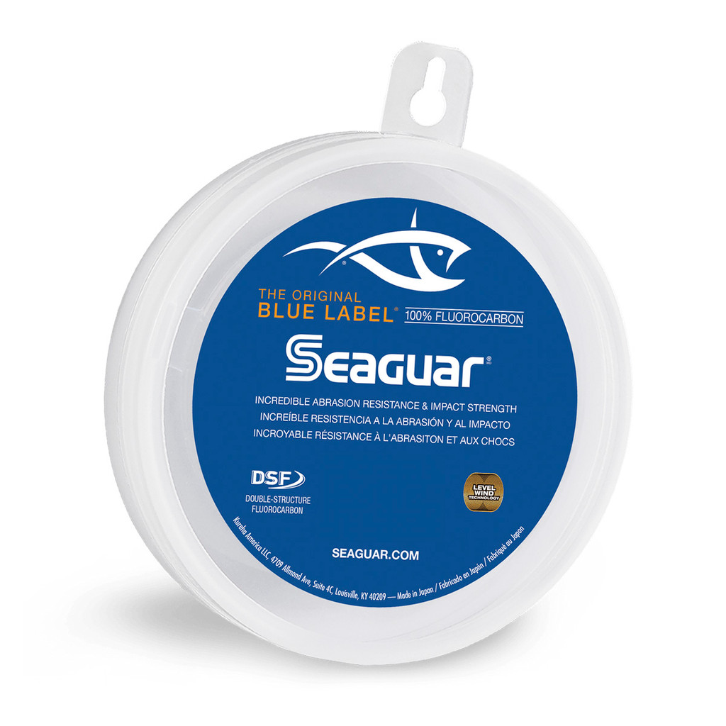 Linha Seaguar Blue Label Fluorcarbono Leader 25lb 22,86m 0,435mm 11,3kg