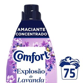 Amaciante de Roupa Concentrado Comfort Lavanda 1,5l Embalagem Econômica em Oferta na Shopee