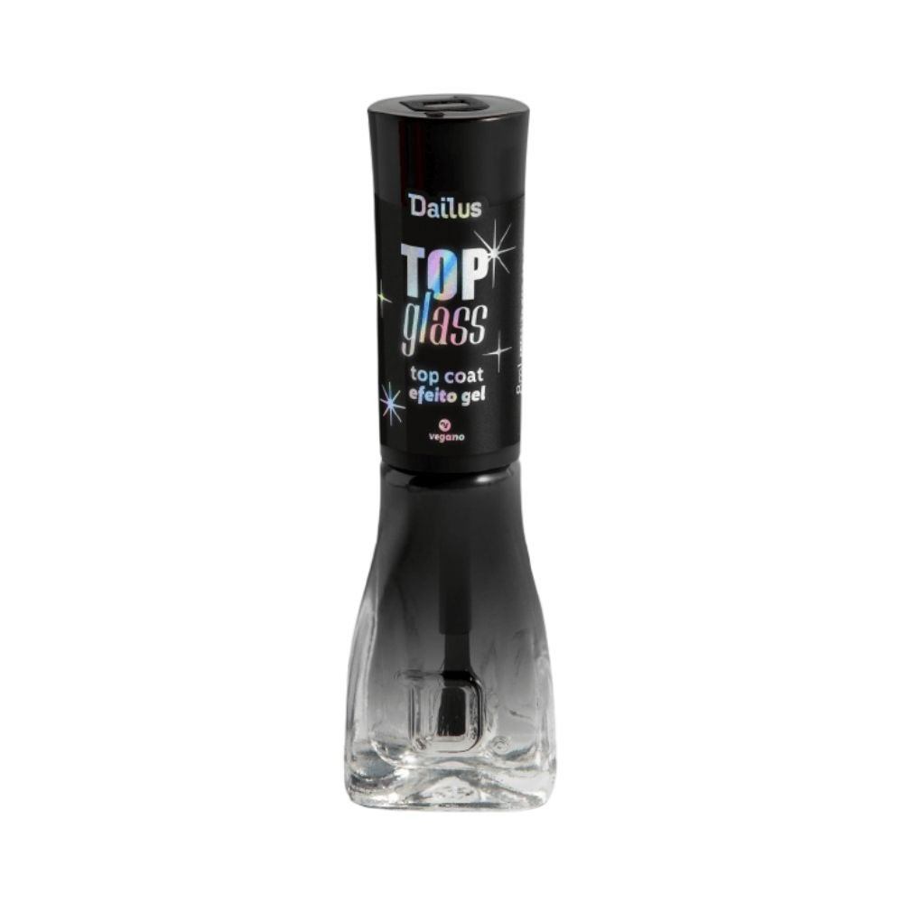 Esmalte Dailus Top Coat Glass em Oferta na Shopee