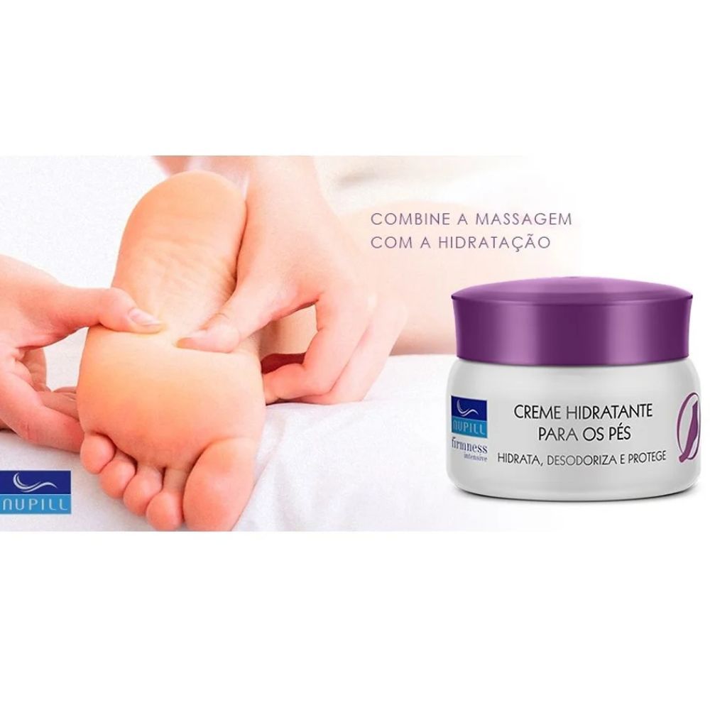 Detalhes do Creme Hidratante Para Os Pes Nupill Firmness Intensive 120g