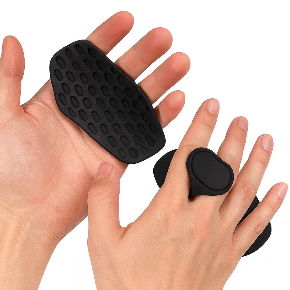 Luva de Academia Para levantamento de Peso Grip Mãos Protetor de Pegada Treino Cross Fit Musculação