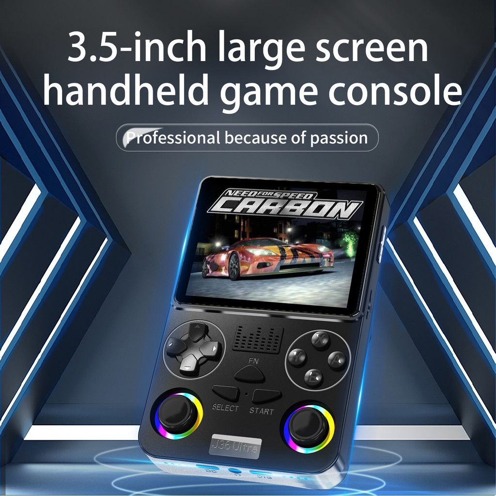 Novo Console De Jogos J36 Ultra Portátil 64/128GB Retro Arcade De 64 Bits