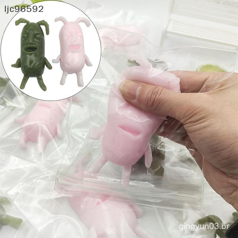 [ljc] Plankton Meme Fidget Toy Recuperação Lenta Alívio Do Estresse Figura De Anime Presentes Engraçados Brinquedos Squi