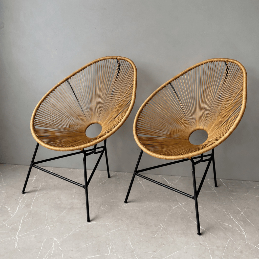 2 Cadeiras Cadeiras Acapulco Sala Área Gourmet Jardim