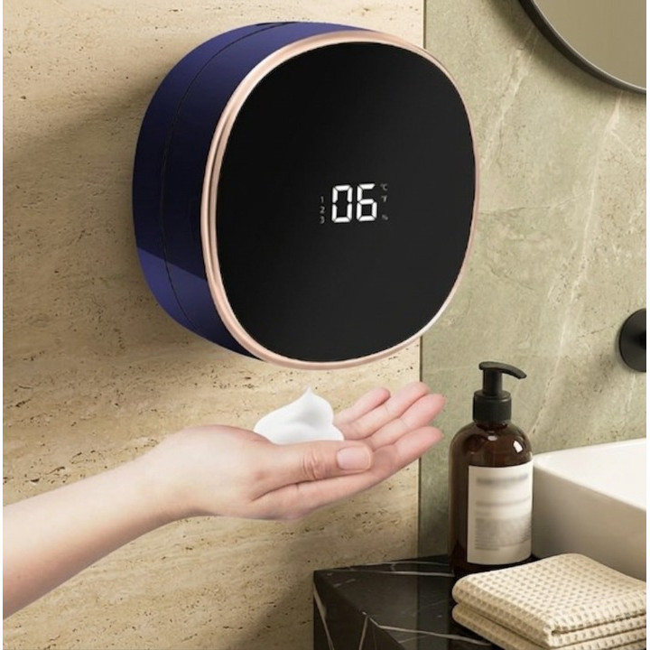 Saboneteira Automática com Sensor Infravermelho Dispenser Sem Toque para Sabão Líquido ou Espuma a vida