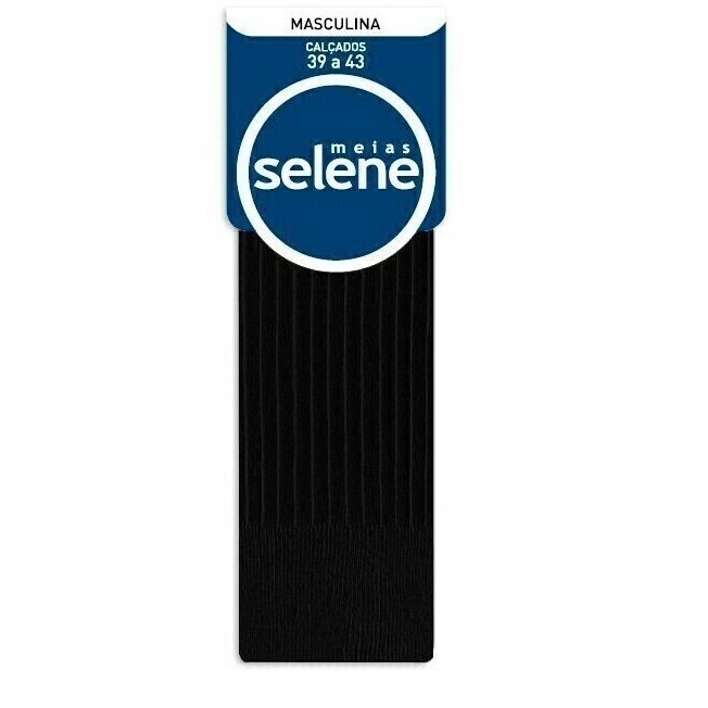 Meia Masculina Social Selene 100% algodão 8910
