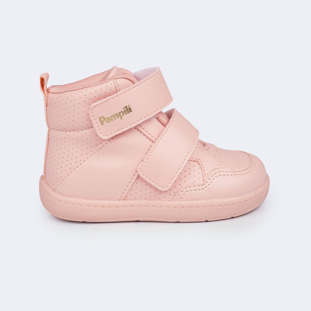 Tênis Infantil Menina Barefoot com Cano Médio Pampili