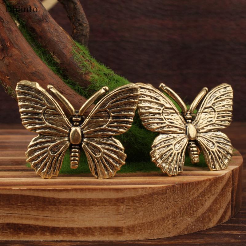 [Dhiint] 1/3/5 Unidades Modelo Animal De Inseto Decoração De Mesa Estátua De Borboleta De Latão Ornamento De Escritório 