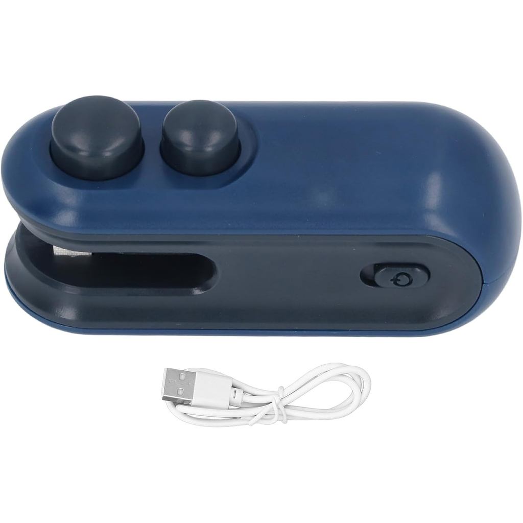 Mini Selador Térmico, Fácil de Selar, Ajuste, Uso Diário, Ampla Aplicação, Máquina Seladora Portátil Branca