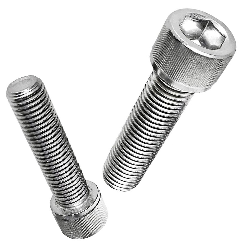 PARAFUSO ALLEN M8 X 35MM C/ CILINDRICA MA1,25 RI INOX - 20UN