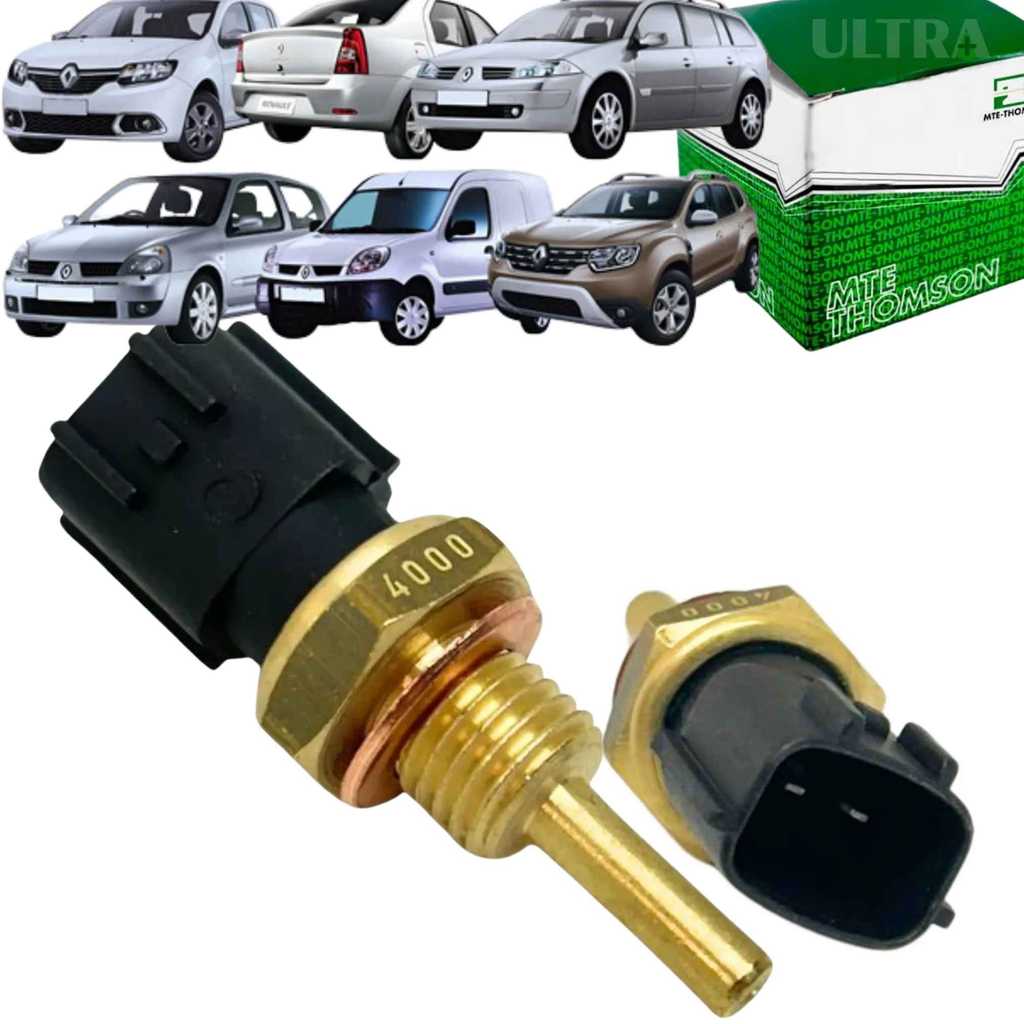 Sensor Temperatura Água Renault Sandero / Logan / Clio / Duster / Oroch - Nissan Sentra / Livina / Versa / March /