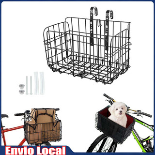 Bolsa Dianteiro dobrável para bicicleta,cesto de bicicleta,suporte de carga para bicicleta,acessórios para mountain bike