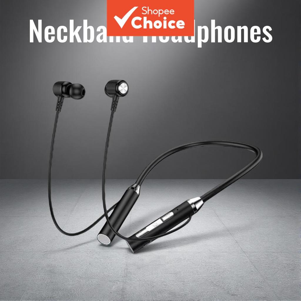 Fones de ouvido Bluetooth, Fones de Ouvido Sem Fio, Fones de Ouvido Esportivos Magnéticos com Faixa de Pescoço, Fones