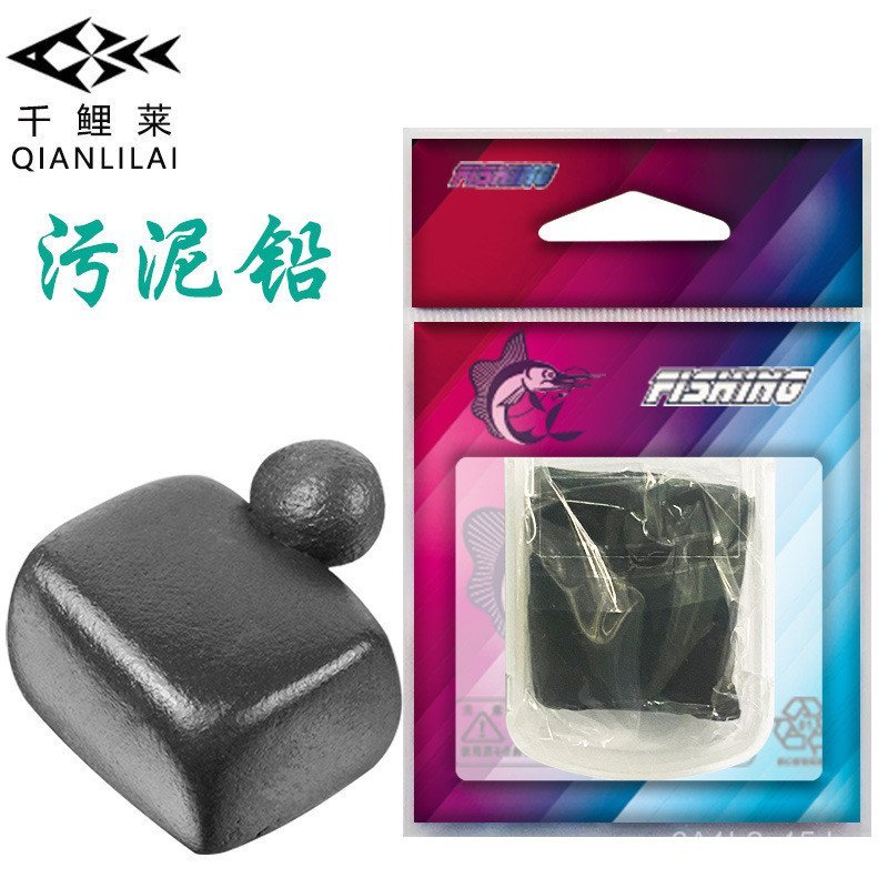 Chumbada de tungstênio moldável Qianlilai para pesca, chumbada de tungstênio de rápida fixação, chumbada de pesca em lig