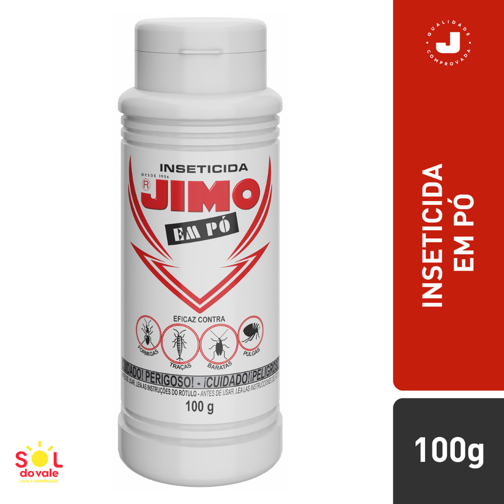 Inseticida Jimo em Pó Ação Rápida 100g