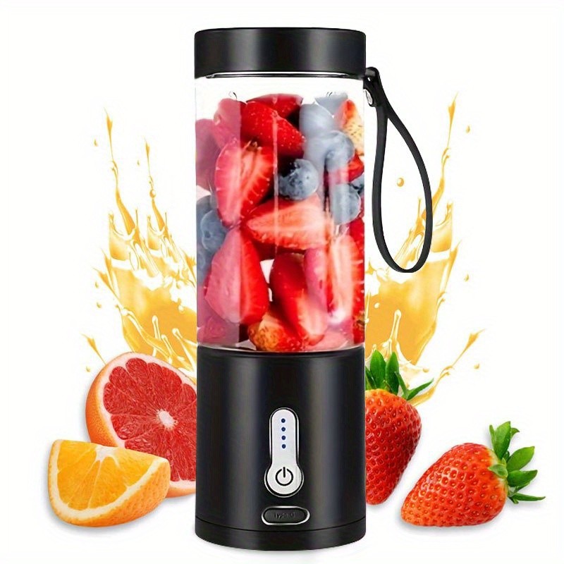 Liquidificador portátil, liquidificador portátil, adequado para fazer milkshakes e Smoothies, liquidificador a vácuo par