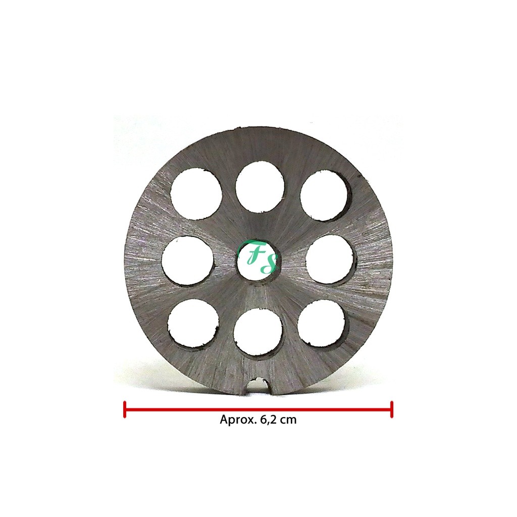 Disco Ac Para Máquina De Moer Moedor Picador Bocal 8 - 12 Mm