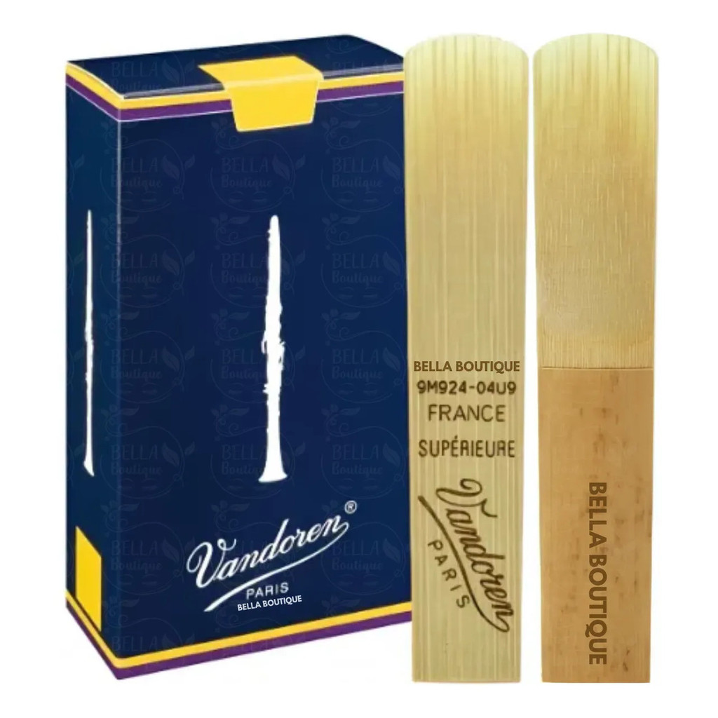 Palheta Clarinete Vandoren Tradicional - 2 Ou 1 Unidades Modelos 1 1,5 2 2,5 3 3,5 4