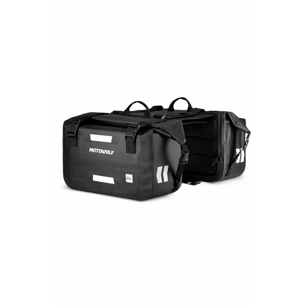 Alforge Moto 30L Impermeável Universal Resistente Viagem em Oferta na Shopee