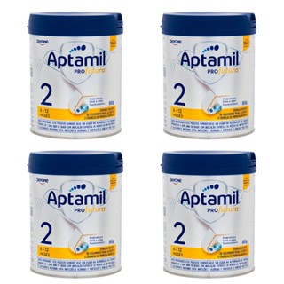 Kit com 4 Fórmula Infantil Aptamil Profutura 2 800g em Oferta na Shopee