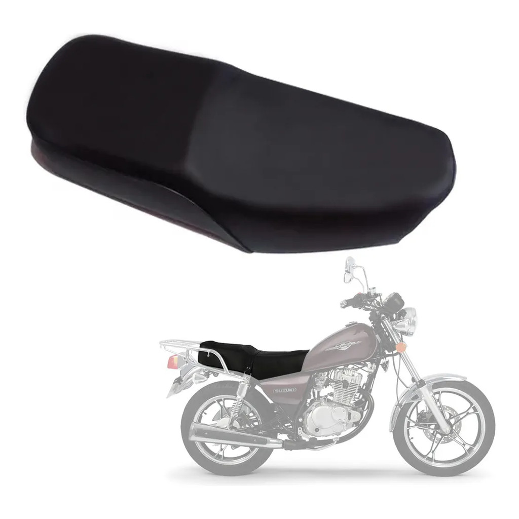 Capa Banco Moto Suzuki Intruder 125 2004 2005 2006 2007 2008 2009 2010 2011 2012 2013 2014 Lisa