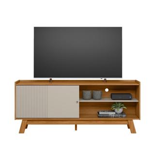 Rack Aurum 160cm Nature/Off white - Linea em Oferta na Shopee