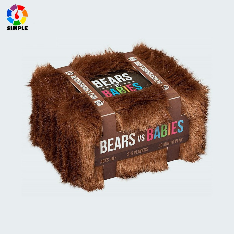 Bears Vs Babies By Exploding Kittens a Monster-Building Card Game Family-Friendly Party Games Card Games — R$ 39,81 em Shopee, 50% OFF