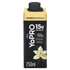 YoPRO Bebida Láctea UHT Baunilha 15g de proteínas 250ml