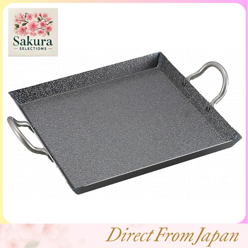 Captain Stag Barbecue Iron Plate Griddle for Cassette Stove Fiberline M-6691 M-6691