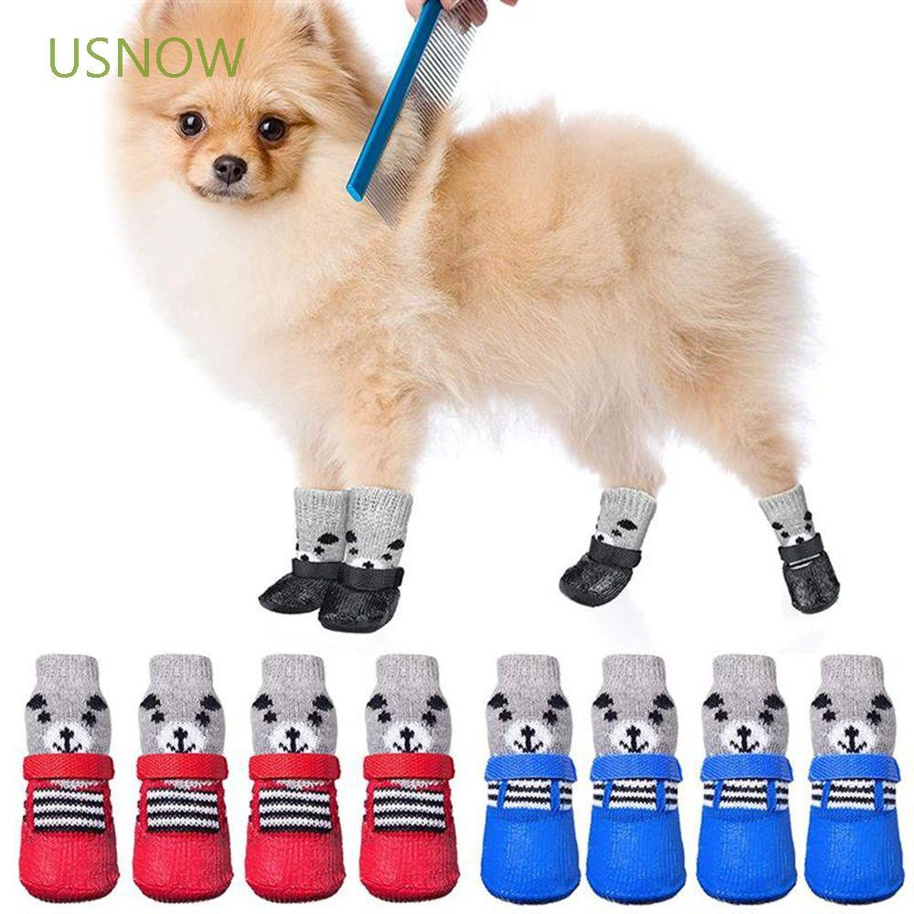 USNOW Meias Para Pets/Filhotes Impermeáveis Antiderrapantes/Animais De Estimação/Multicolor