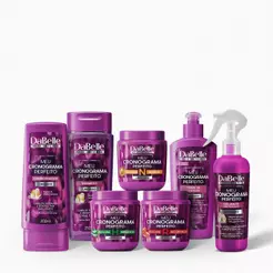 Kit Meu Cronograma Perfeito Dabelle Hair - 7 Produtos