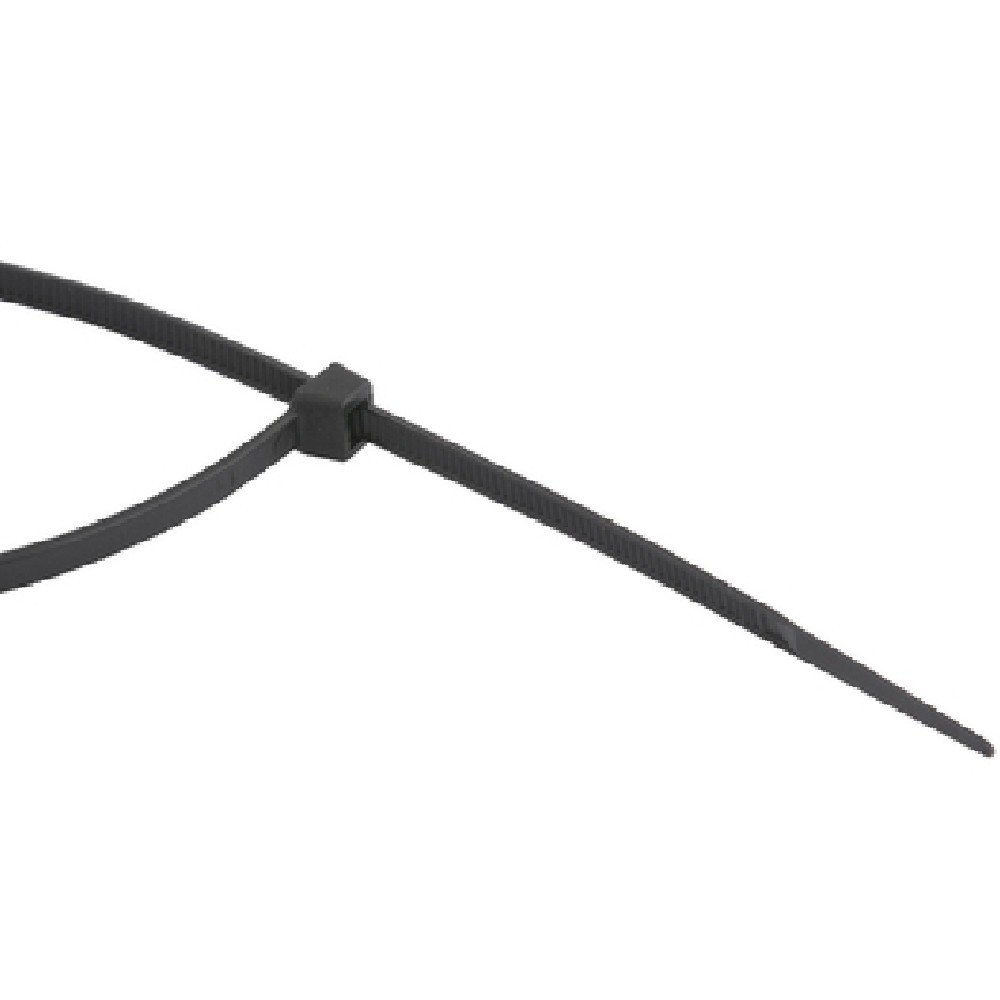 Detalhes do Abraçadeira de nylon preta 3,6 mm x 20 cm 100 peças - Nove54