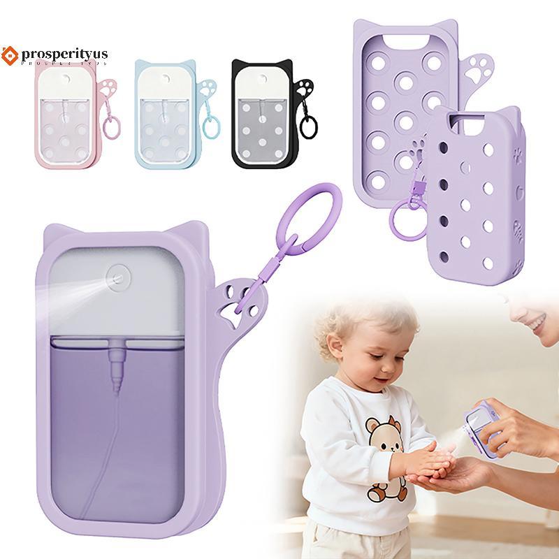 [prosperityus] 1 Pacote De Capa De Silicone Compatível Com Desinfetante Para As Mãos Touchland (Adequada 1 FL OZ/30 ML V